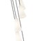 Z-Lite Farrell 5 Light Chandelier, 12in. W x 11in. H, Brushed Nickel 3043P6-5R-BN - alternate 2